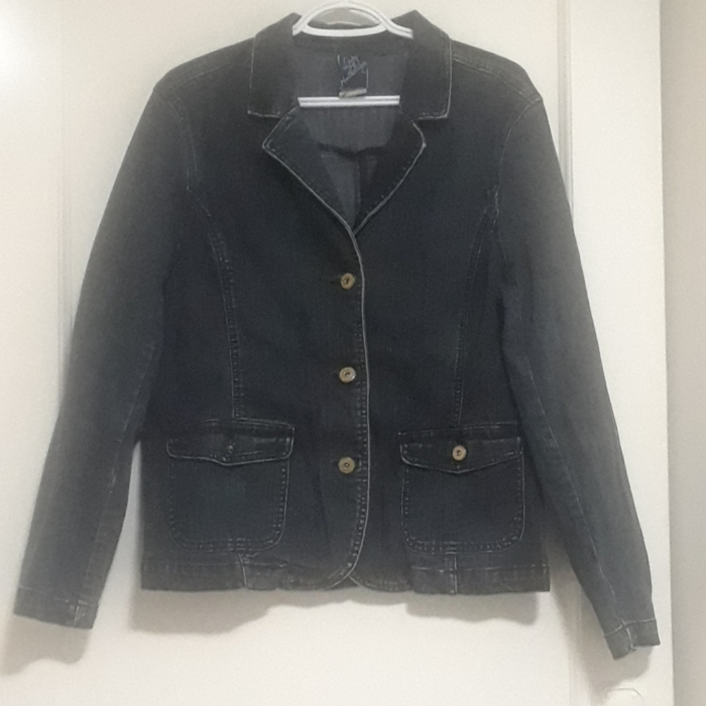 Lady Hathaway Women's Denim Jacket Blazer